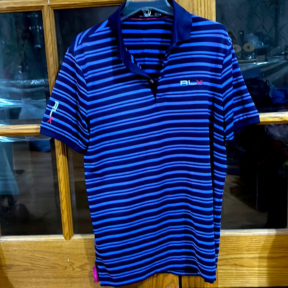 Pre-Owned Ralph Lauren rlx Men golf polo, size L in great condition.